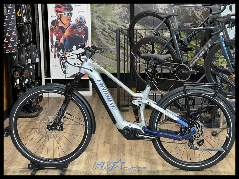 HaiBike ADVENTR FS 9 Medium Silver 2024 Ex-Display-1