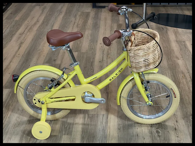 Raleigh Juniper 14 Inch Wheel Kids Bike Mid in Mango 2025 Ex-Display