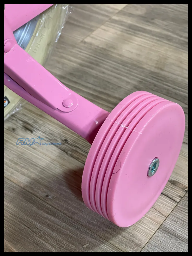 Raleigh Juniper 14 Inch Wheel Kids Bike Mid in Pink 2025 Ex-Display-4