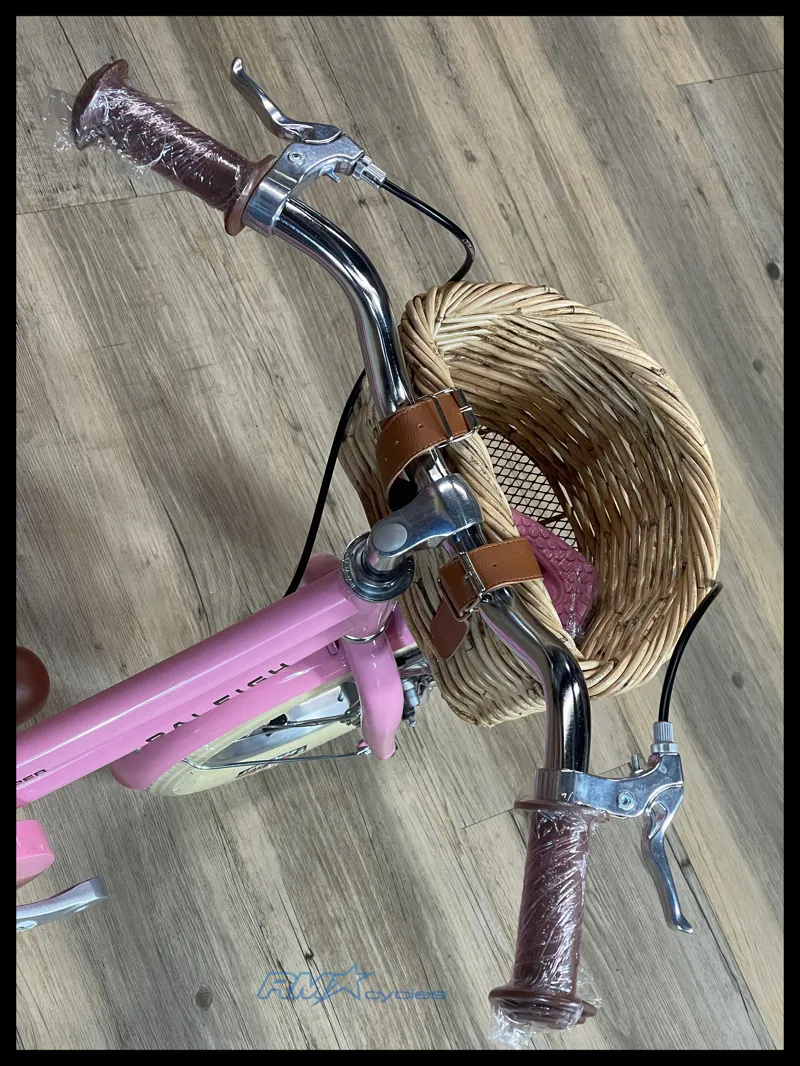 Raleigh Juniper 14 Inch Wheel Kids Bike Mid in Pink 2025 Ex-Display-5