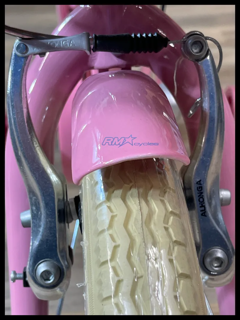 Raleigh Juniper 14 Inch Wheel Kids Bike Mid in Pink 2025 Ex-Display-8