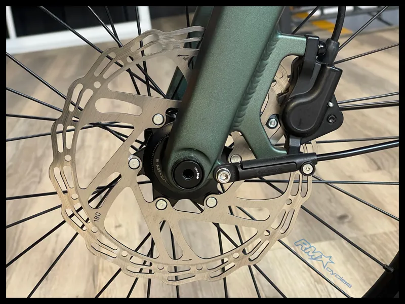 Raleigh Modum Electric Compact City Bike 40/20 Green 2024 Approved Used-9