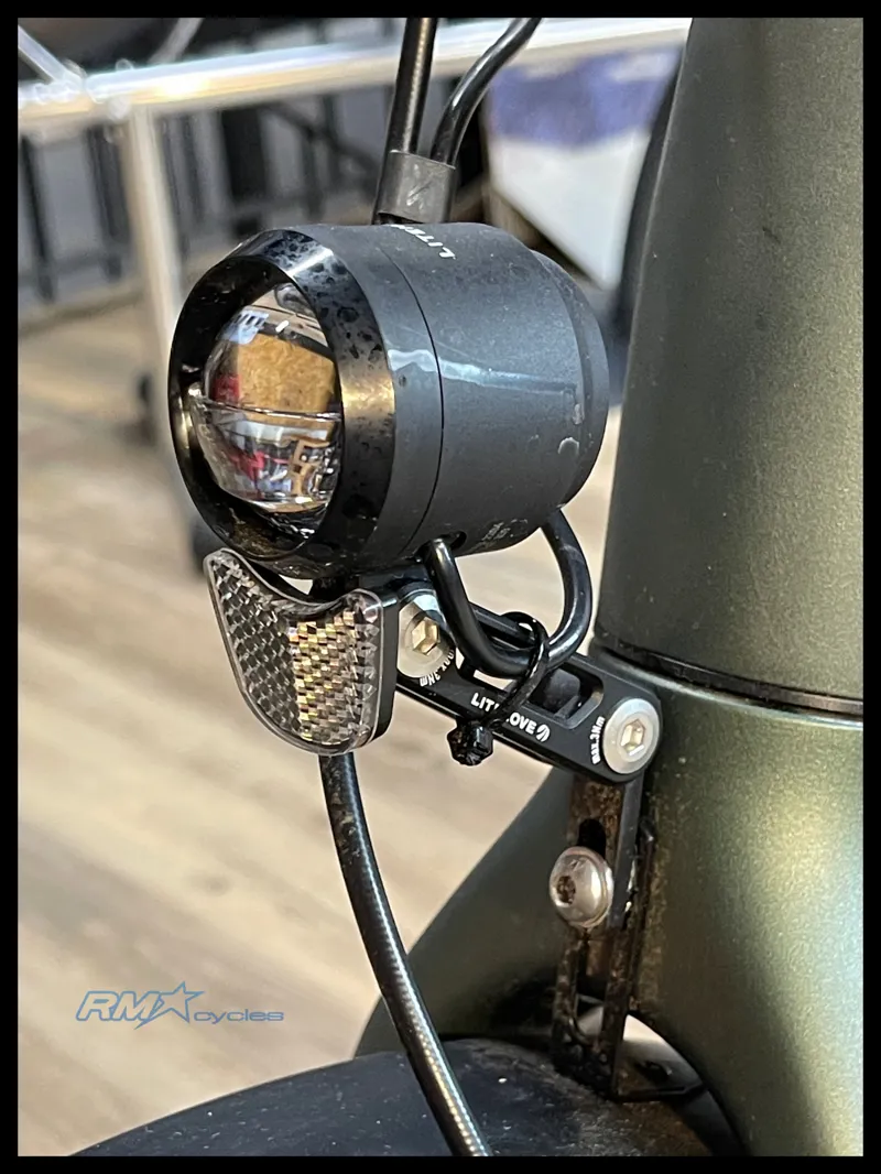 Raleigh Modum Electric Compact City Bike 40/20 Green 2024 Approved Used-8