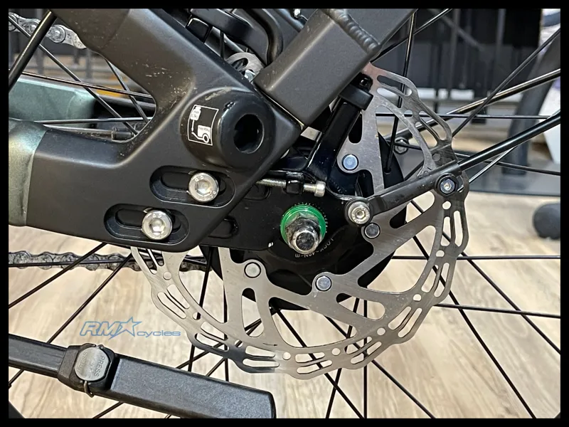 Raleigh Modum Electric Compact City Bike 40/20 Green 2024 Approved Used-10