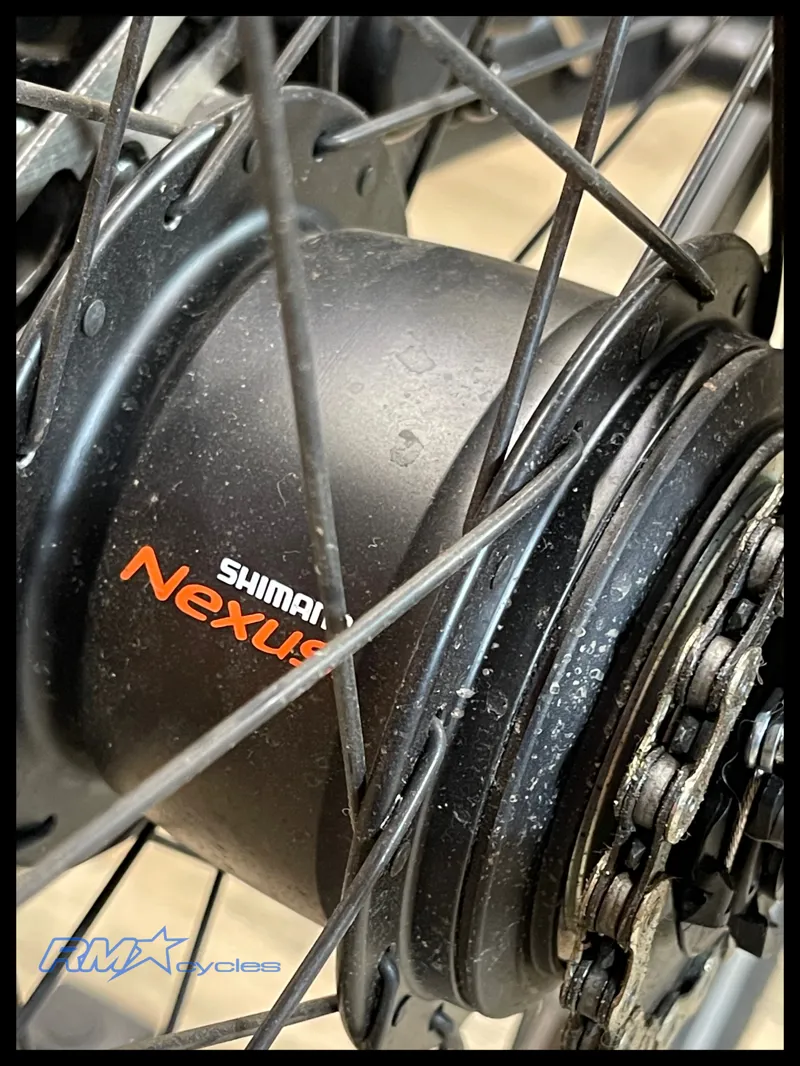 Raleigh CENTROS Cross Bar  52cm Medium Green 2023 Approved Used-5