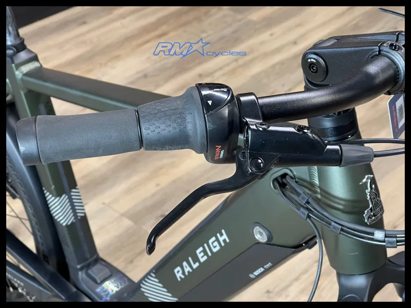 Raleigh CENTROS Cross Bar  52cm Medium Green 2023 Approved Used-7