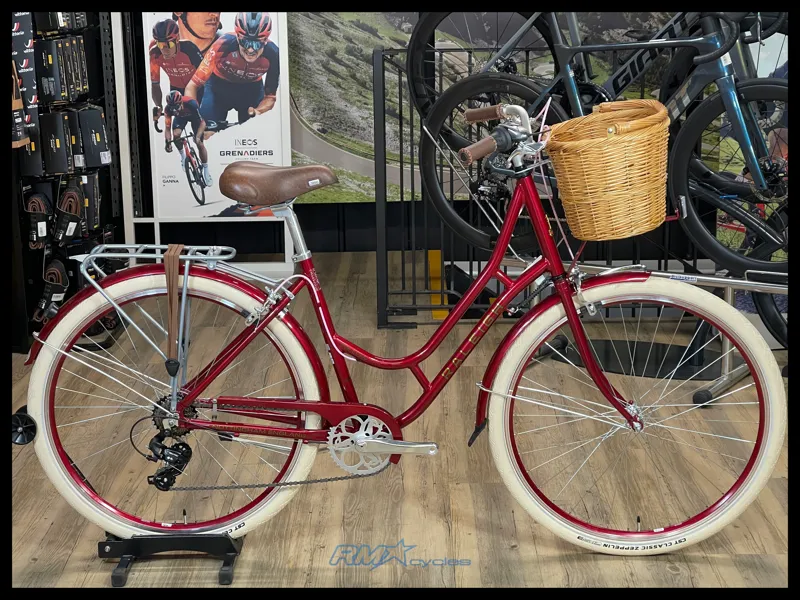 2024 Raleigh Willlow Womens Alloy leisure bike in Red
