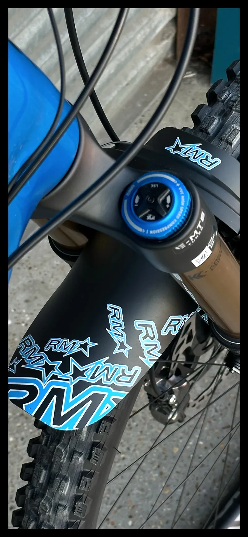 RM Factory Mudguard MTB Black