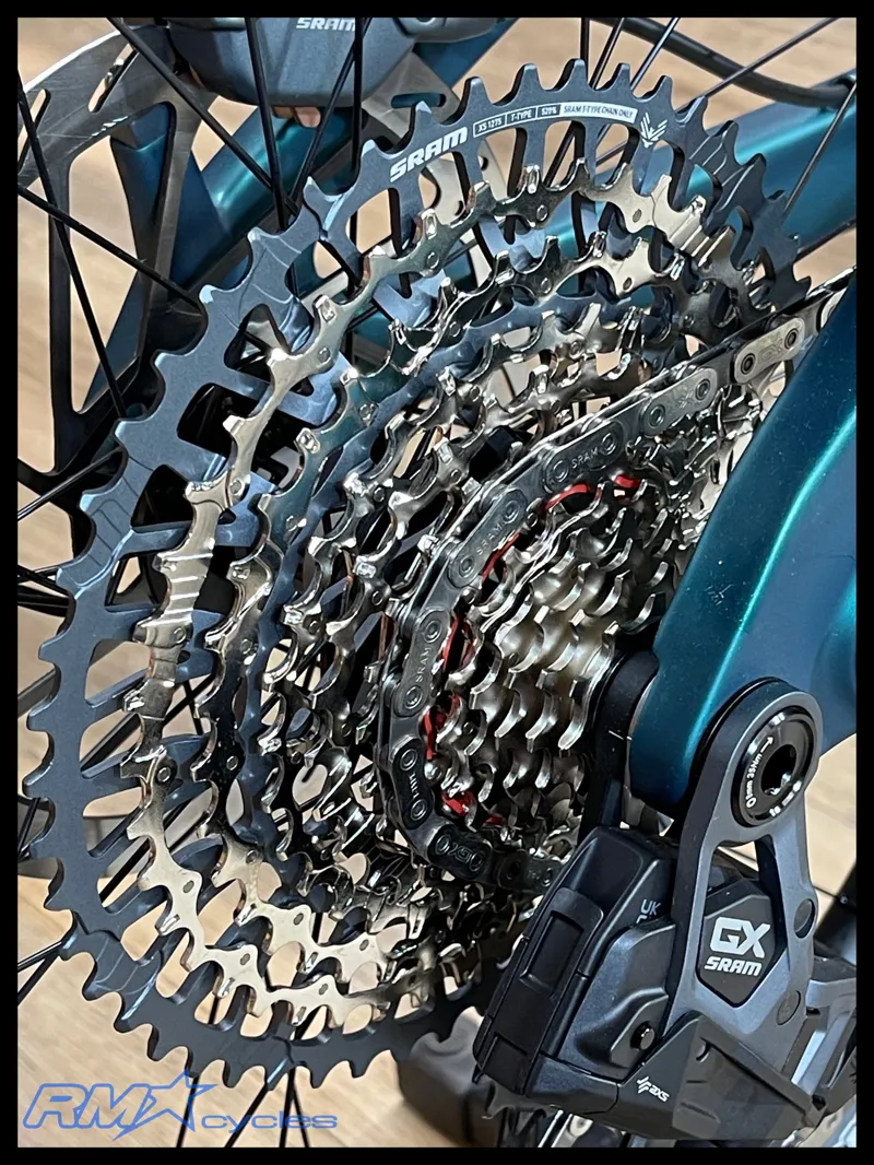 Santa Cruz Bullit GX AXS Matte Teal Sparkle 2026-3