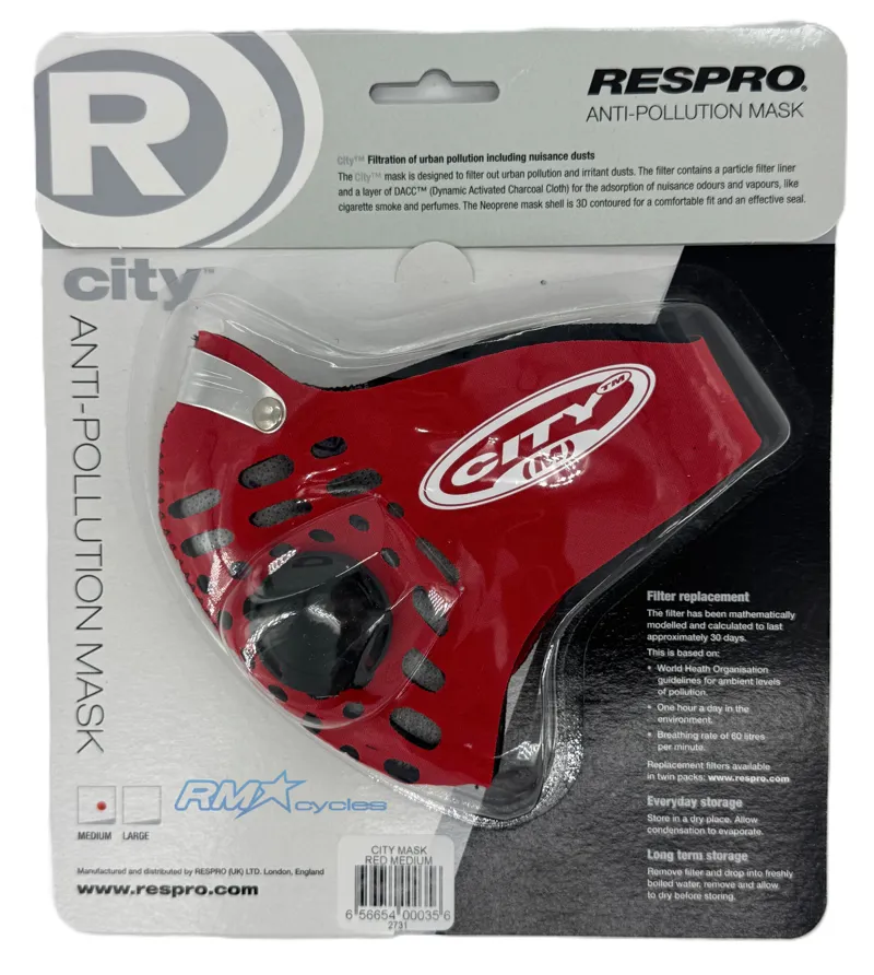 Respro City Mask Red