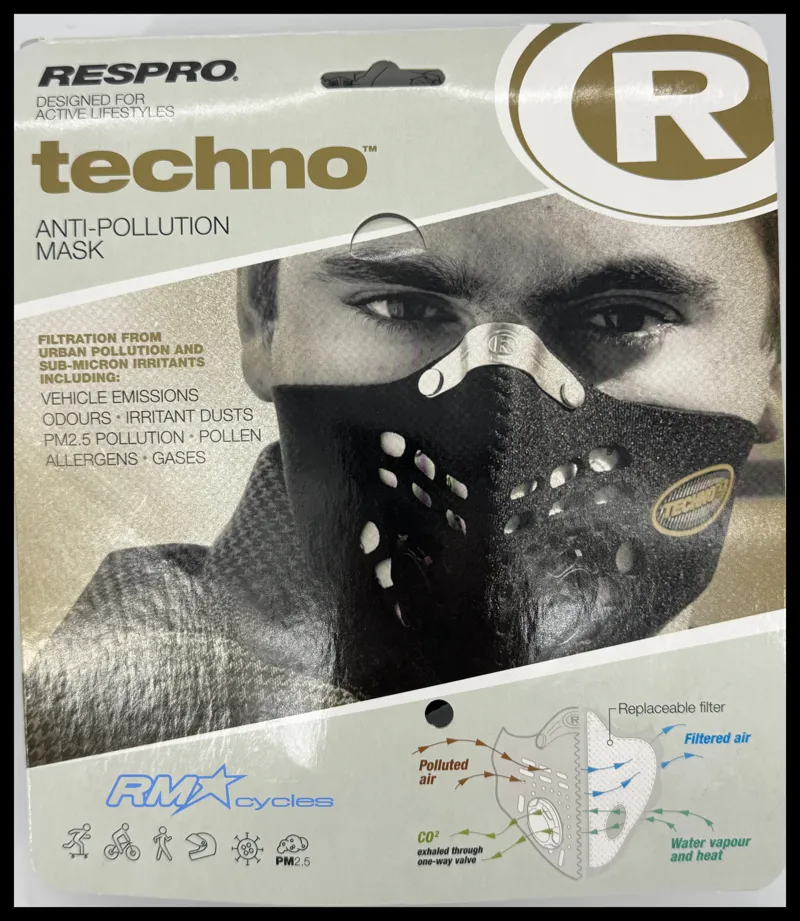 Respro Techno Mask Black-1