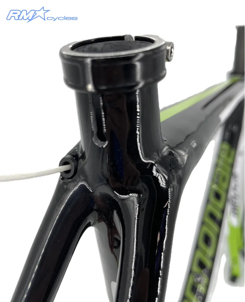 Cannondale Super Six Evo Hi-Mod Frameset Black/white/Green-2