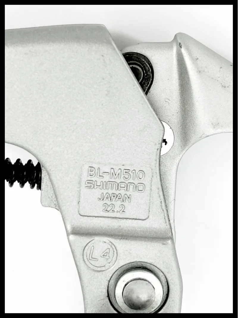 SHIMANO DEORE BL-M510 LEFT HAND V BRAKE LEVER SILVER-2