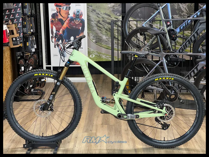 Santa Cruz Juliana Joplin v4 Matcha Green Small Carbon CC  X0 AXS 2024-1