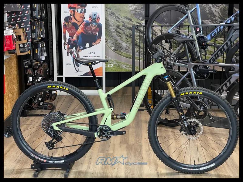 Santa Cruz Juliana Joplin v4 Matcha Green Small Carbon CC  X0 AXS 2024