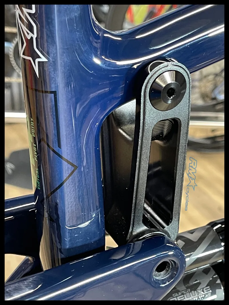 Santa Cruz Megatower 2 C Frameset Med Blue Ex-Display-6