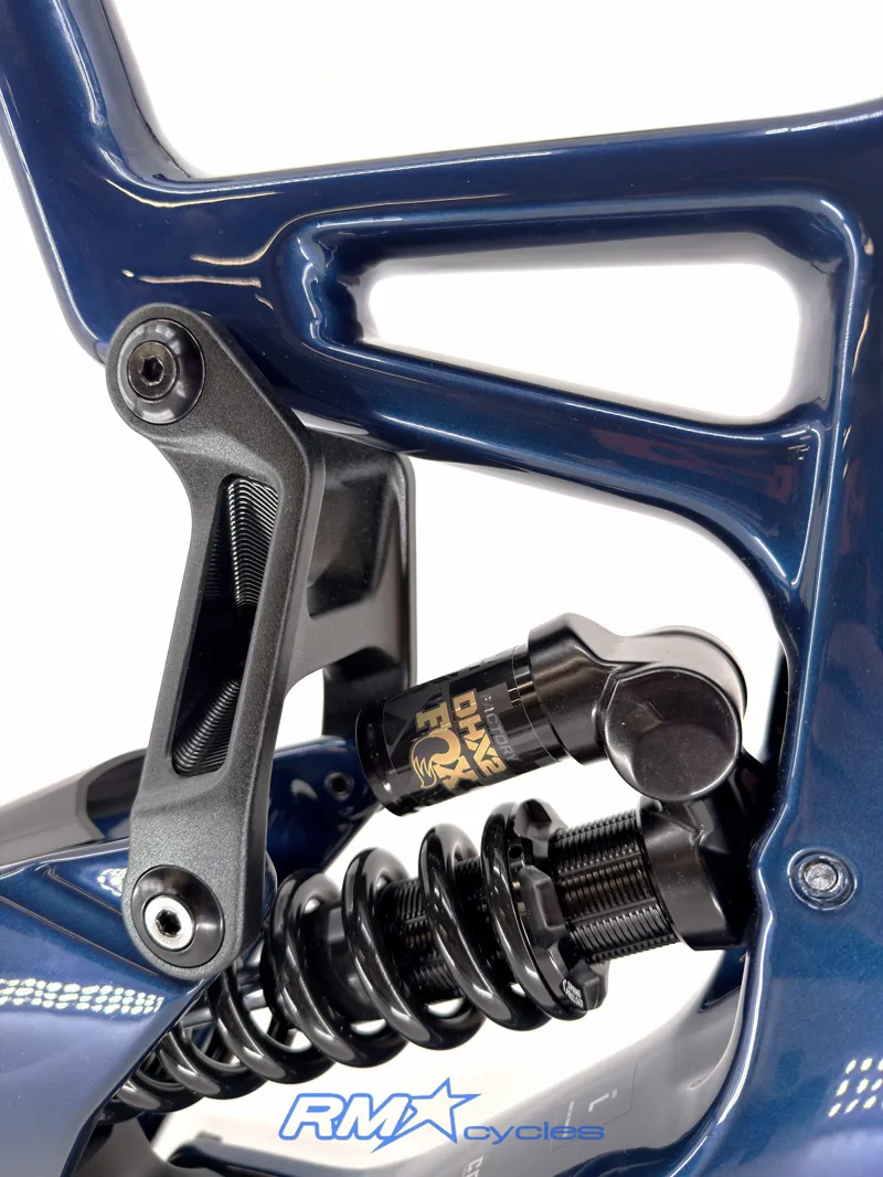 Santa Cruz V10 Carbon CC Frame - Large - Fox DHX2 Factory Coil - Gloss Liquid Blue-1
