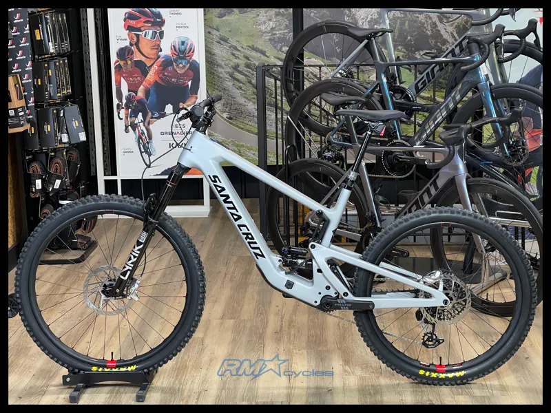 Santa Cruz Heckler SL Carbon CC XX AXS RSV Matt Silver Extra Large 2024-1