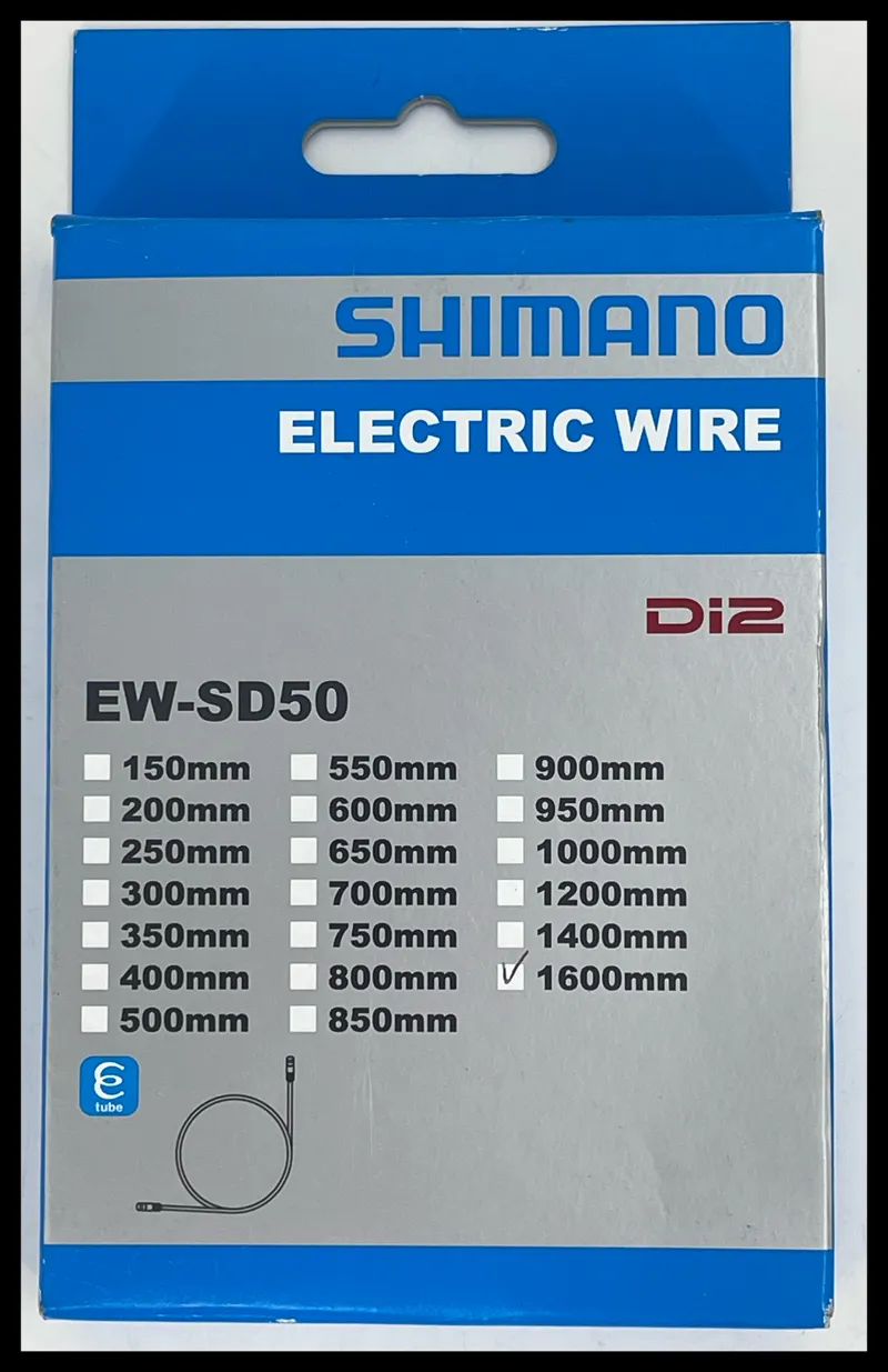 Shimano Electric Wire Di2 1600 mm Black-1