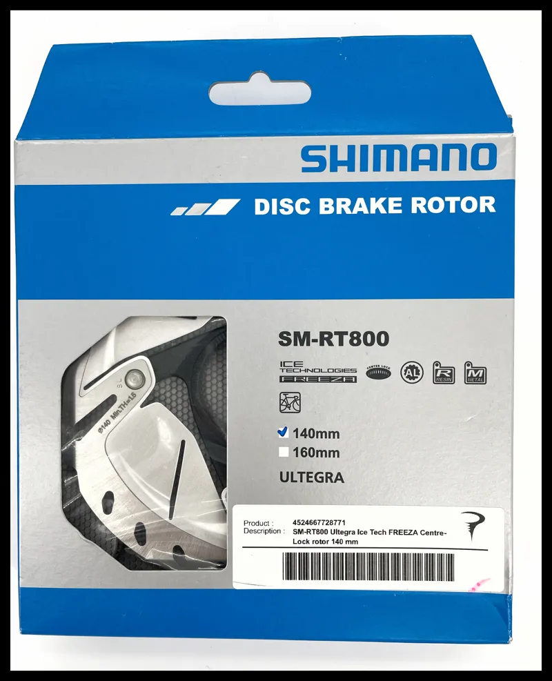 Shimano SM-RT800 Ultegra Ice Tech FREEZA Centre-Lock rotor 140 mm