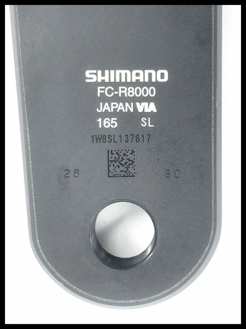 Shimano Ultegra R8000 Chainset 11s 52-36 165 mm Ex-Display-2