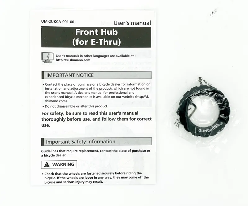 Shimano WH-MT35 Front Wheel 26er Thru-Axle 15mm 24 Spokes Black Disc CL-3