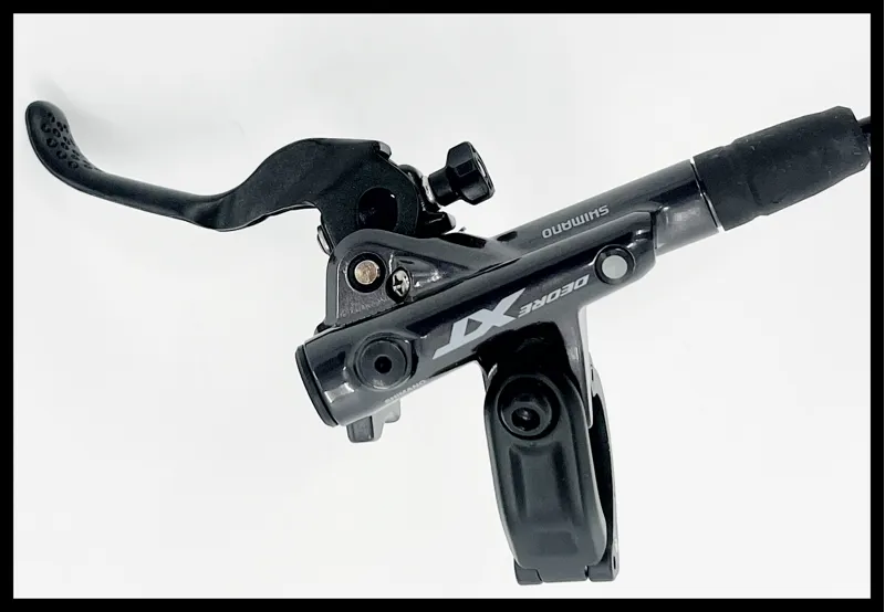 SHIMANO XT Left/Rear Hydraulic Disc Brakes BR-M8120 BL-M8100 4 Pistons-1