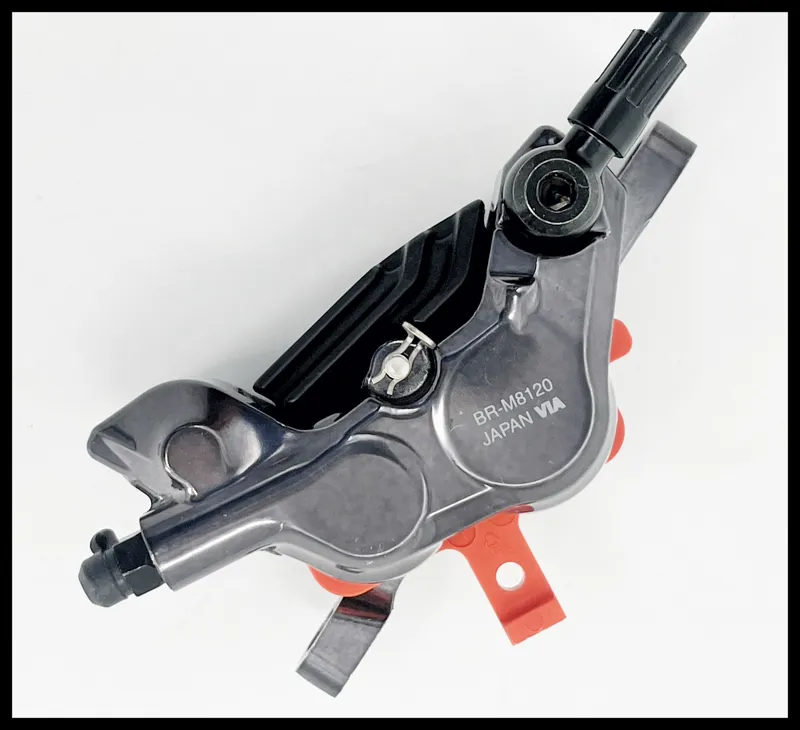 SHIMANO XT Left/Rear Hydraulic Disc Brakes BR-M8120 BL-M8100 4 Pistons-3