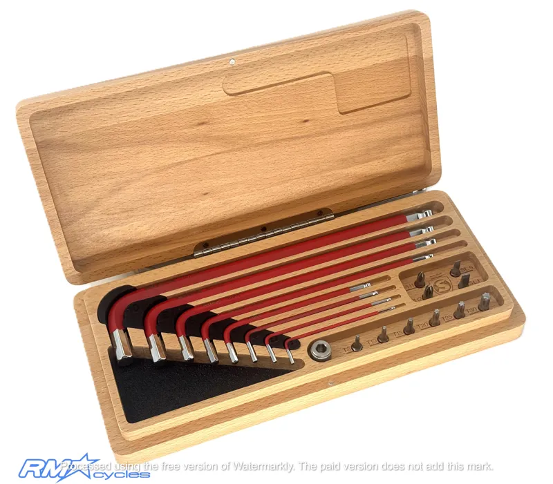 Silca - HX - One Home Essentials tool drive kit in wood box