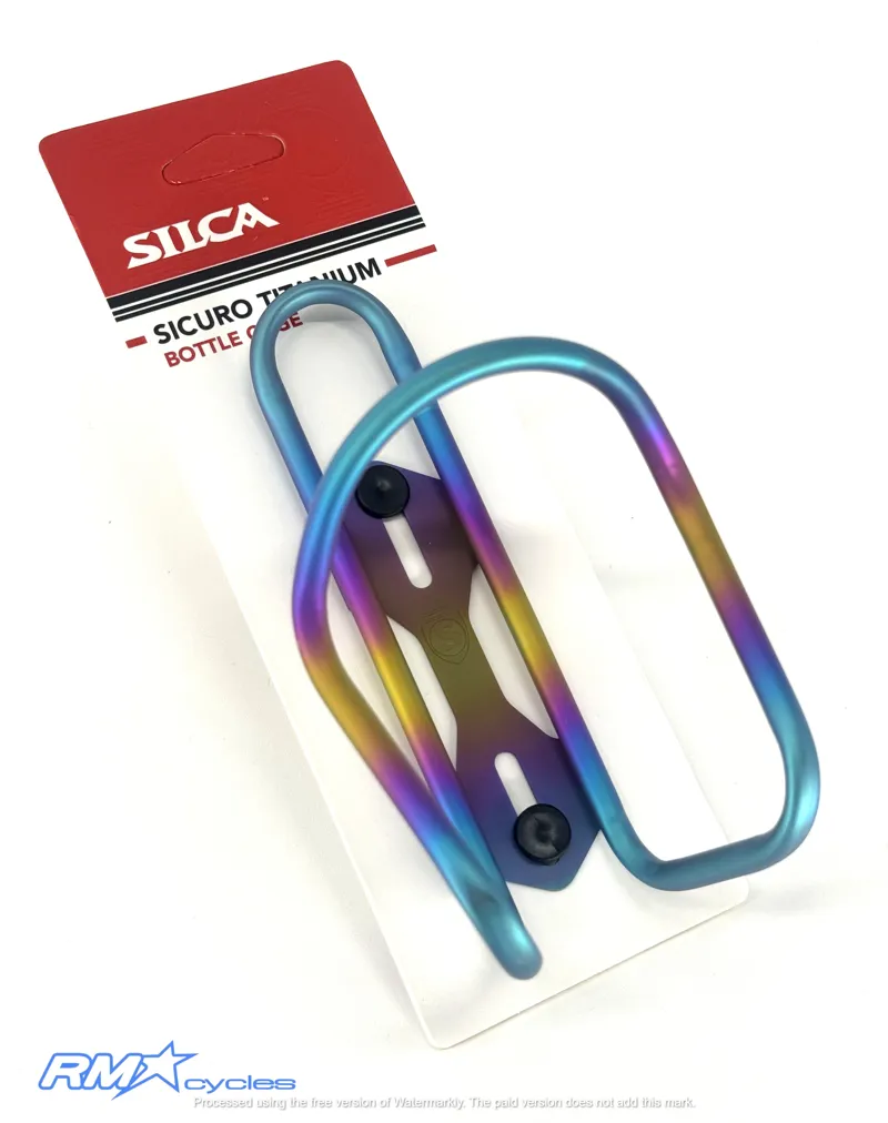 Silca - Sicuro Unicorn Anodised Titanium Bottle Cage