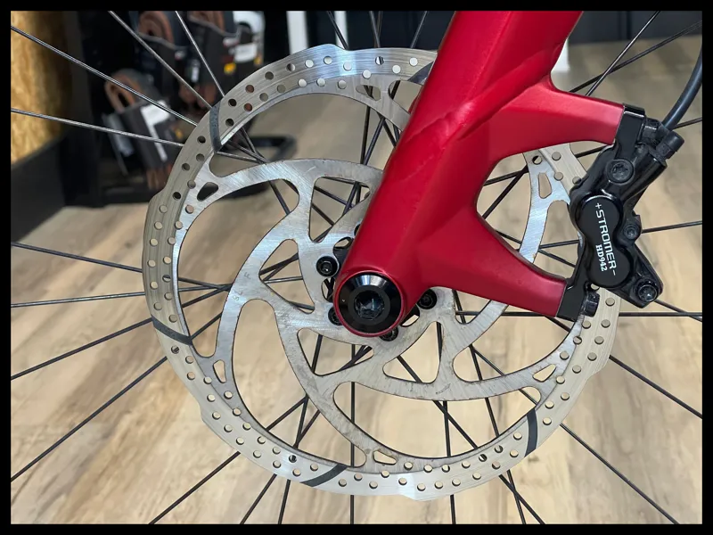 Stromer ST3 Pinion Pedelec Bike Imperial Red Large 2023 Approved Used-4