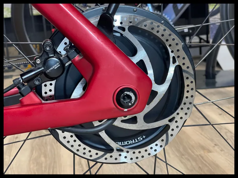 Stromer ST3 Pinion Pedelec Bike Imperial Red Large 2023 Approved Used-5