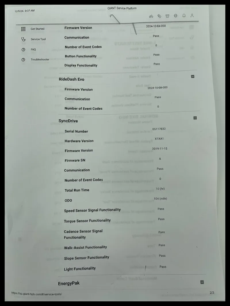 Giant AnyTour E+ 2 625w Battery Space Grey Medium 2021 Approved Used-11