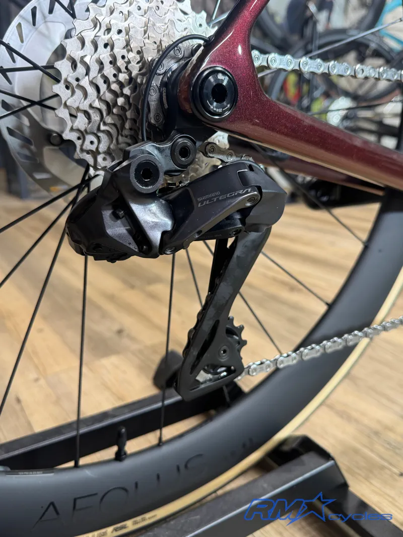 Trek Madone SLR 7 Gen 8 Road Race Bike In Carbon Red Smoke-5