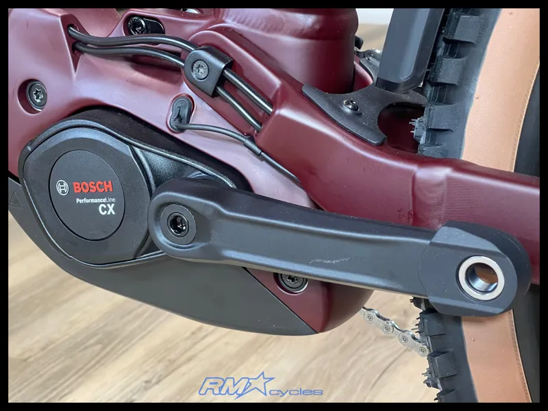 Trek Rail+ 5 Gen 5 Electric Mountain Bike In Viper Red-5