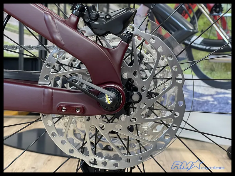 Trek Rail+ 5 Gen 5 Electric Mountain Bike In Viper Red-9