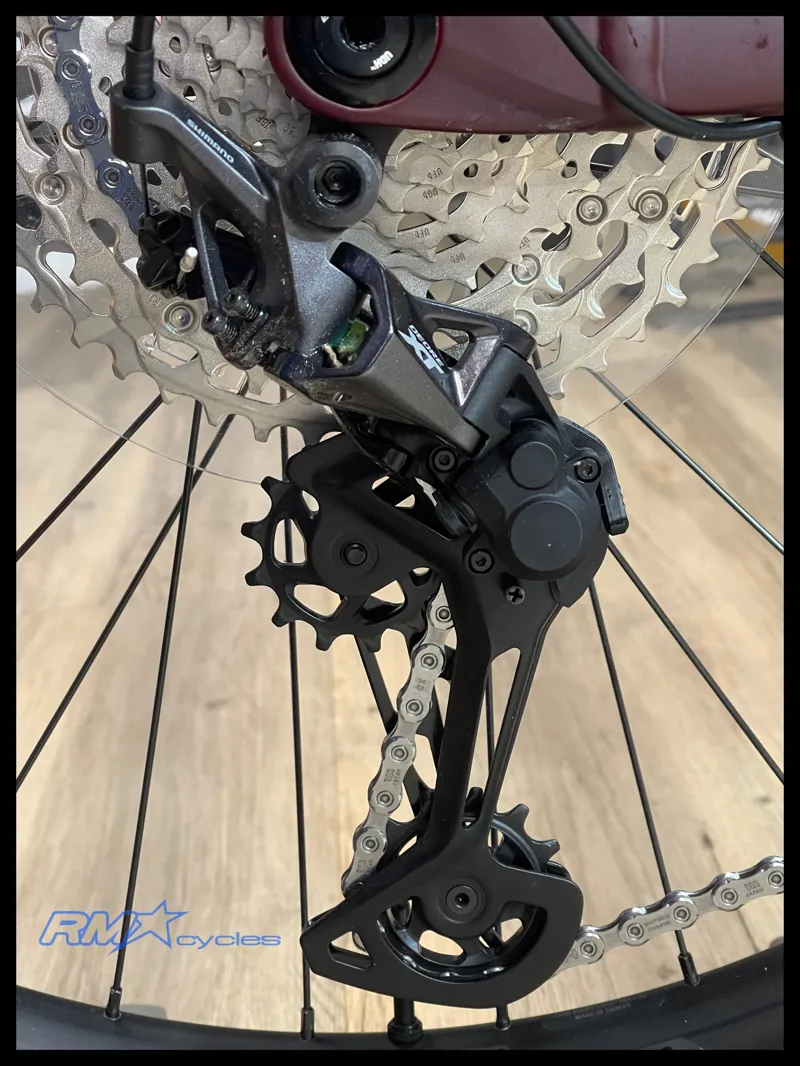 Trek Rail+ 5 Gen 5 Electric Mountain Bike In Viper Red-3