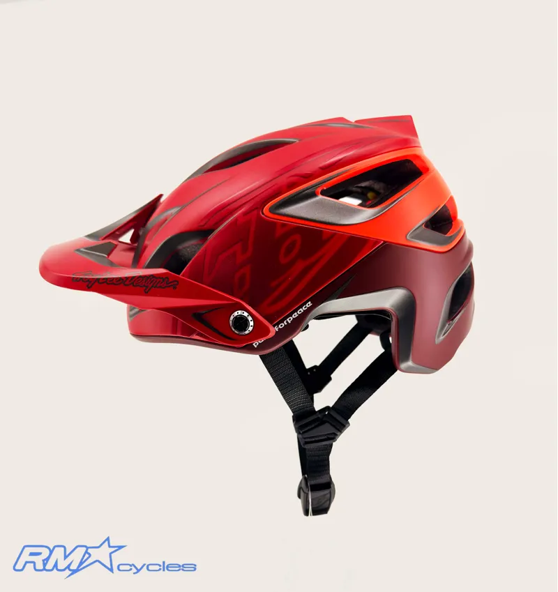 Troy Lee Designs A3 Mips Pump for Peace Red XSmall / Small-1