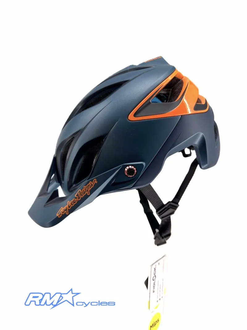 Troy Lee Designs A3 Mips Uno Blue Mirage Medium / Large-1