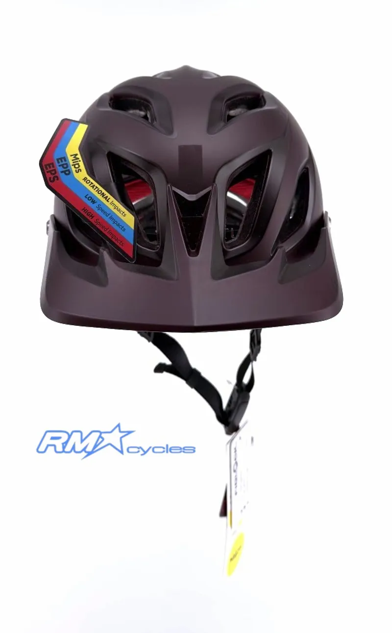 Troy Lee Designs A3 Mips Uno Burgandy Gray Medium / Large-3