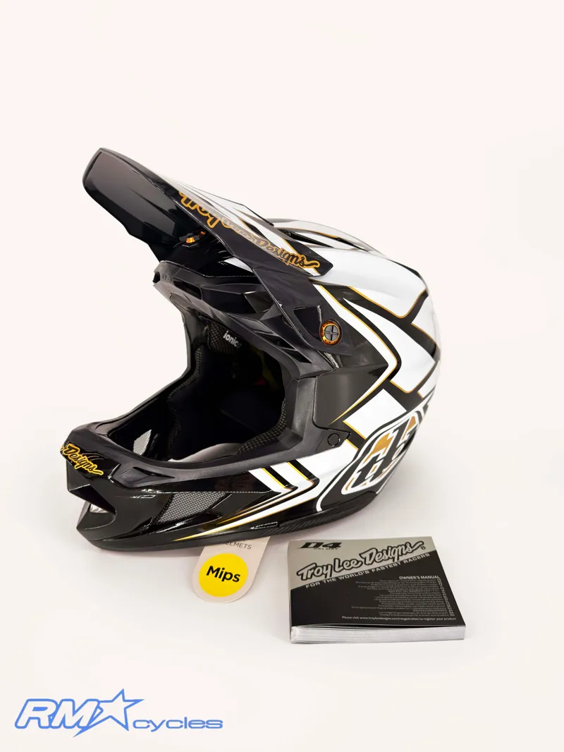 Troy Lee Designs D4 Composite Ghostwing White XXL