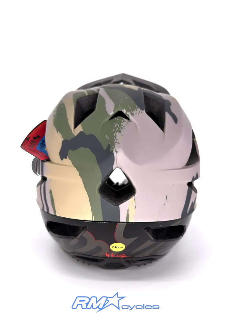 Troy Lee Designs Stage Helmet Signature Camo Green Medium/ Large-3