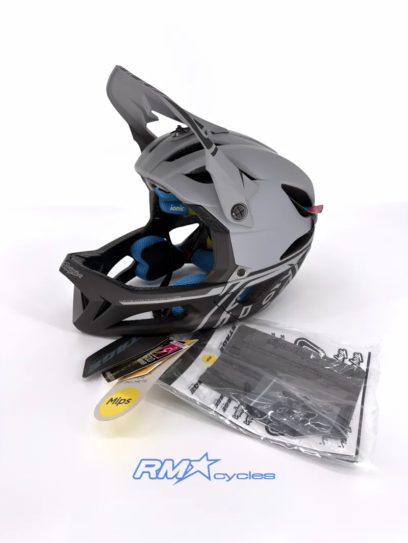 Troy Lee Designs Stage Helmet Stealth Gray Medium / Large