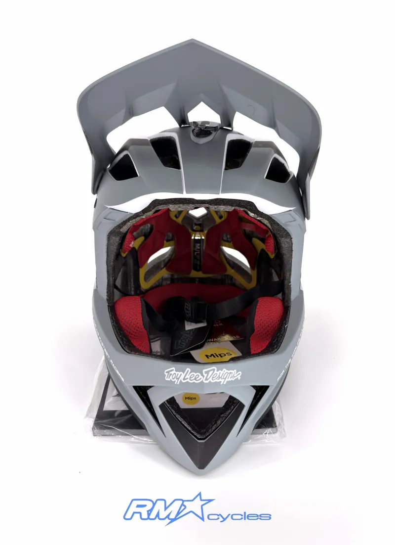 Troy Lee Designs Stage Helmet Valance Grey Medium / Large-1