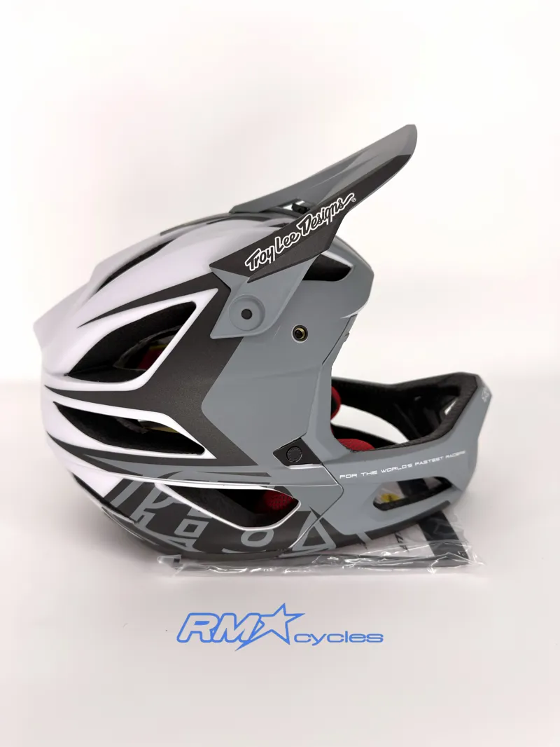 Troy Lee Designs Stage Helmet Valance Grey Medium / Large-2