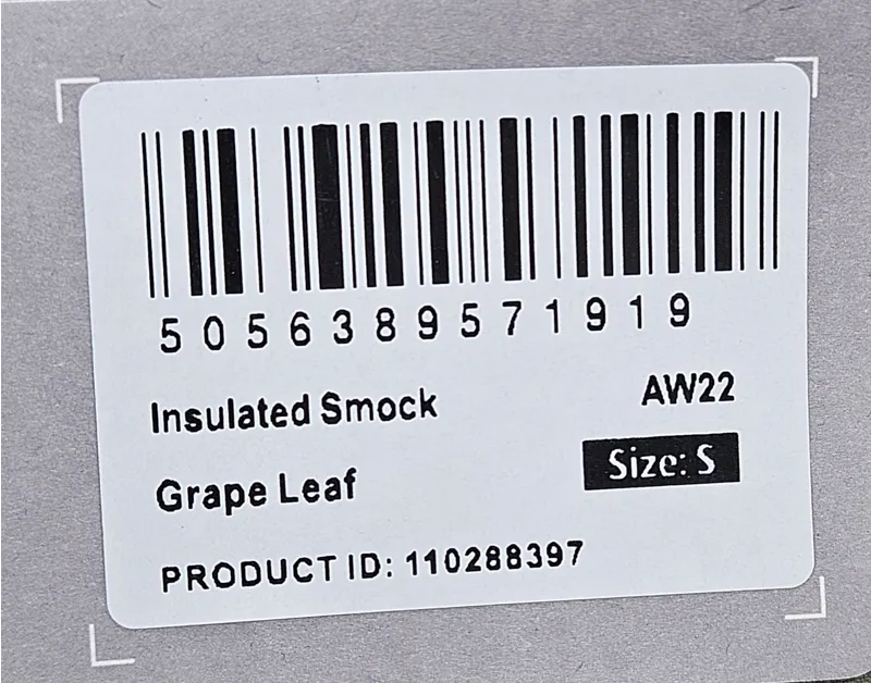 Fohn Mens Insulated Smock Small Grape Leaf-2