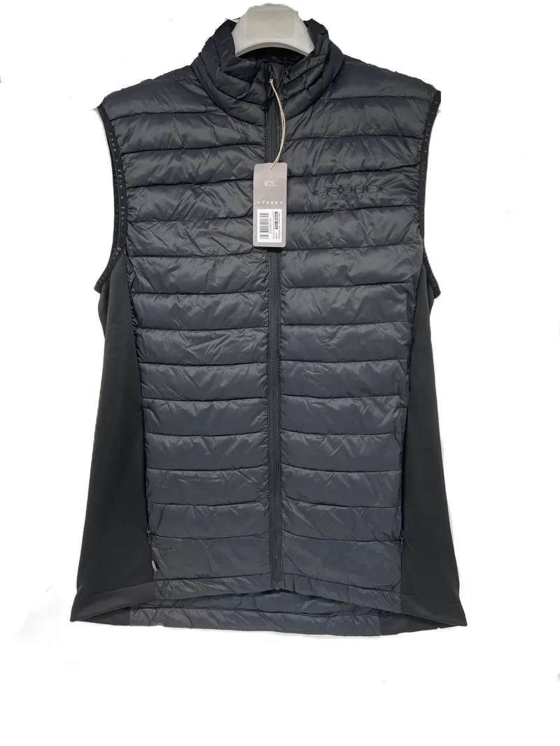 Fohn Micro Sythetic Down Gilet SS21 Size Small Black