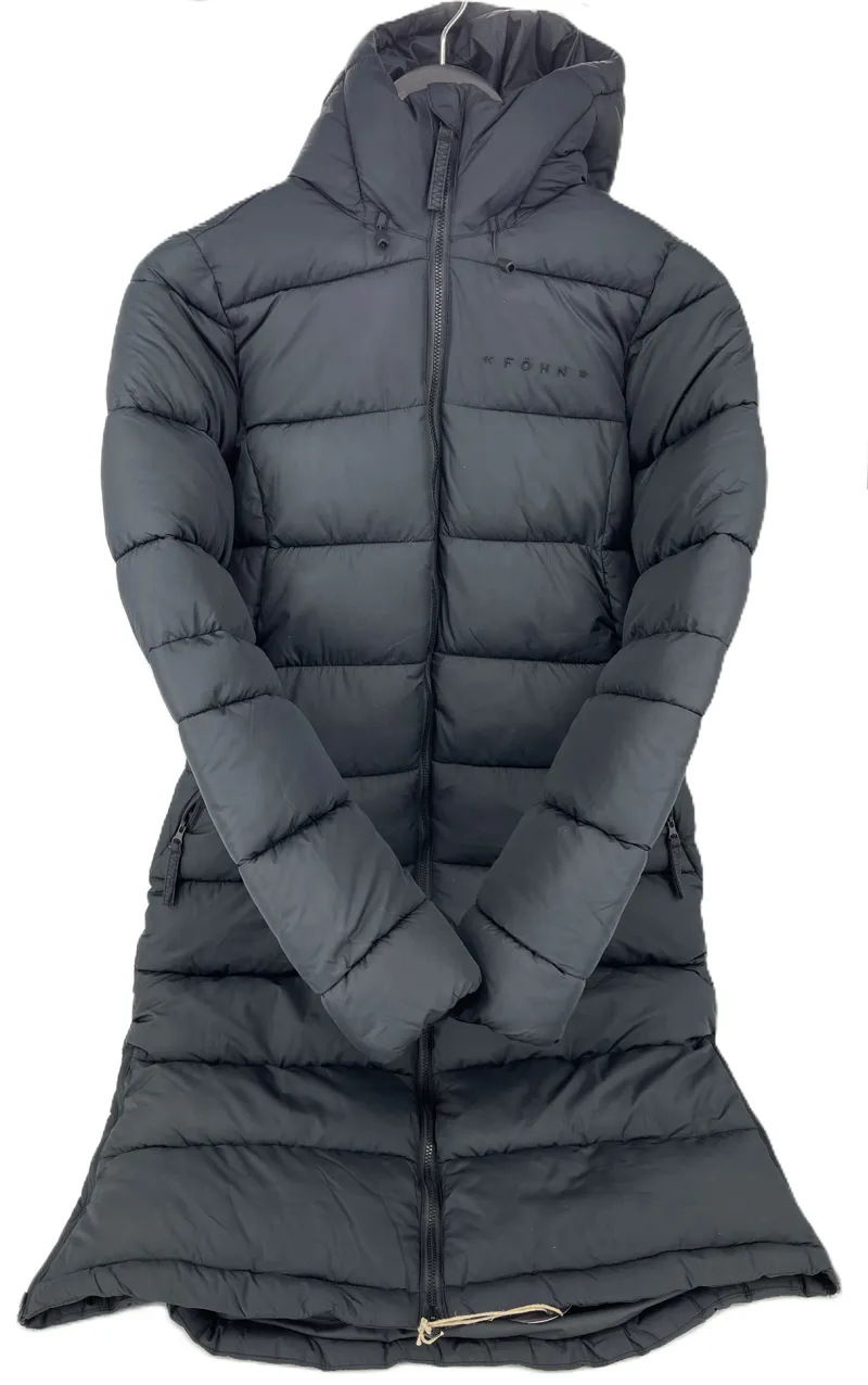 Fohn Macro Insulated Down Parka AW22 Size 8 Black
