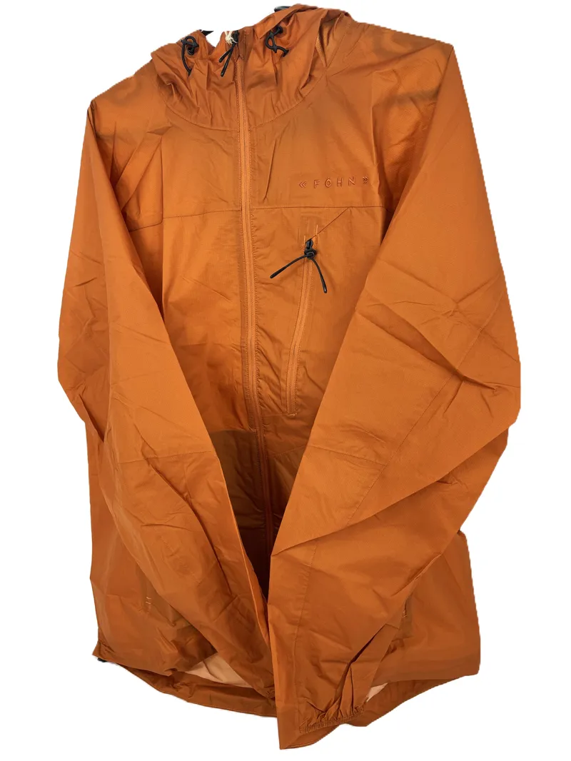 Fohn Packable 2.5L Hooded Jacket AW22 Size XL Umber