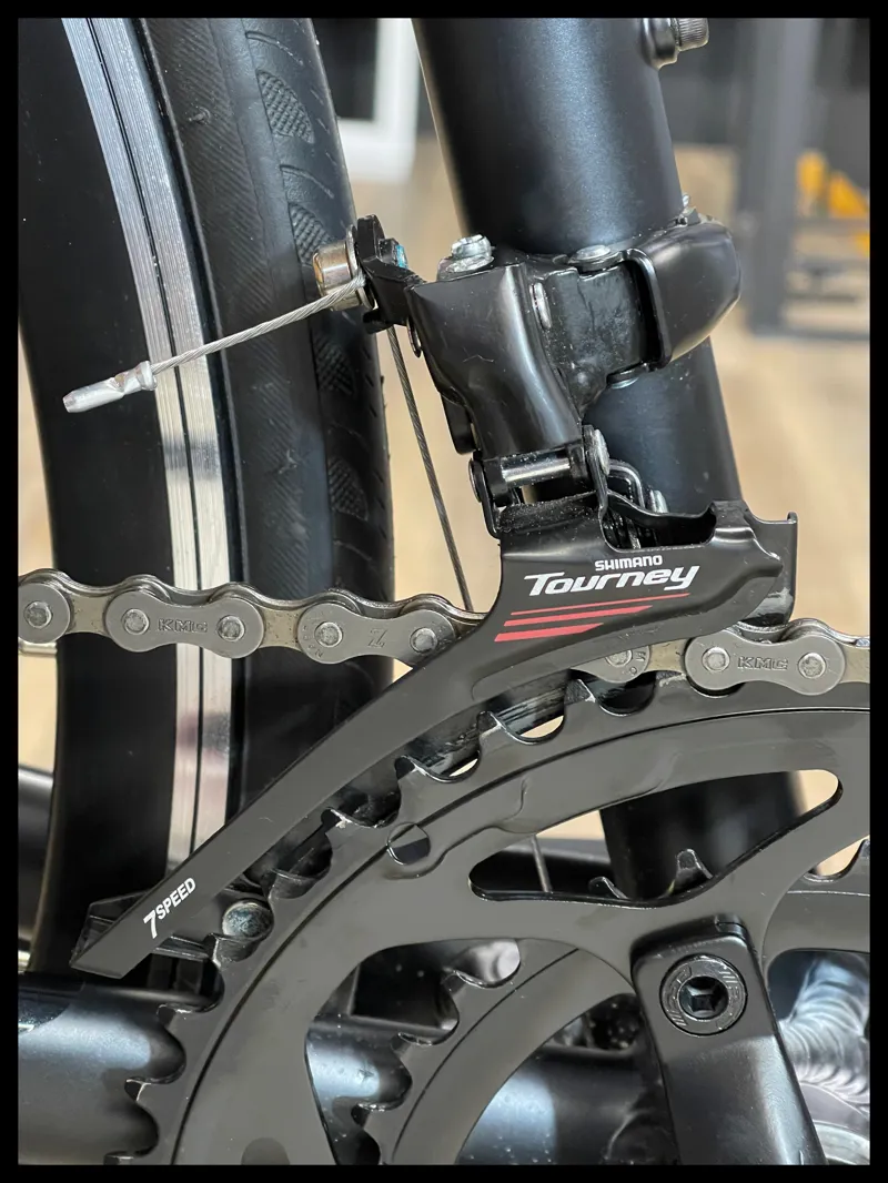 Brand-X Mens Road Bike 57cm Rim Brake Black 2020-4